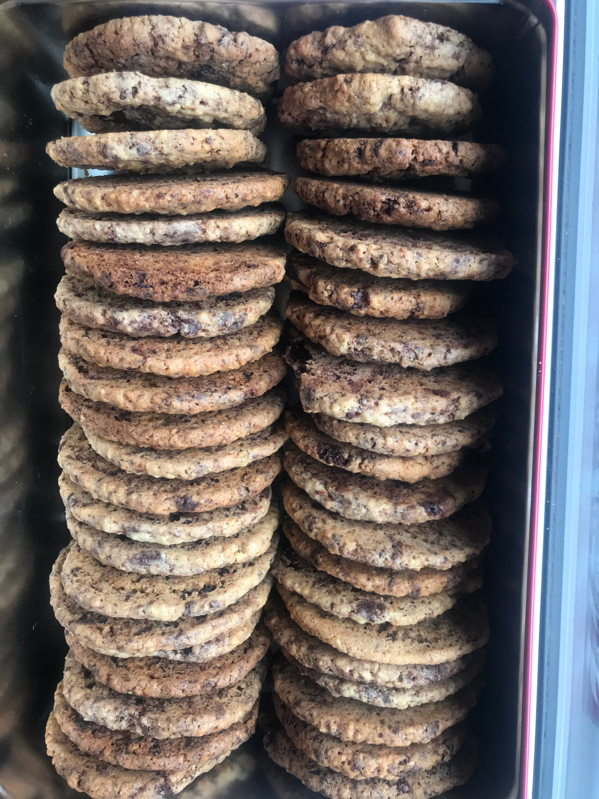 Gifting Shellys Chocolate Chip Cookies