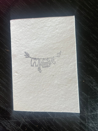 Welcome baby! card