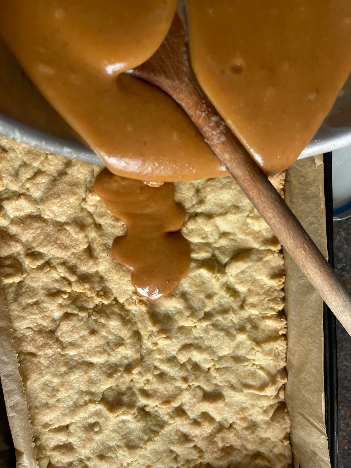 Home Made Caramel Slices